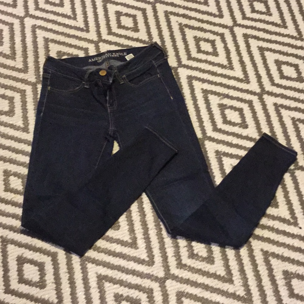 Women’s sz 4 American eagle super stretch jogging